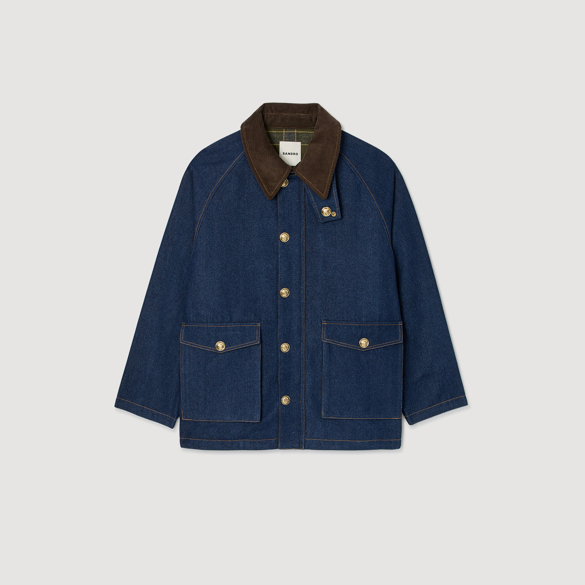Denim workwear jacket