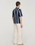 Printed linen shirt