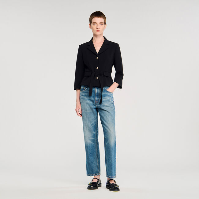 Short tailored jacket