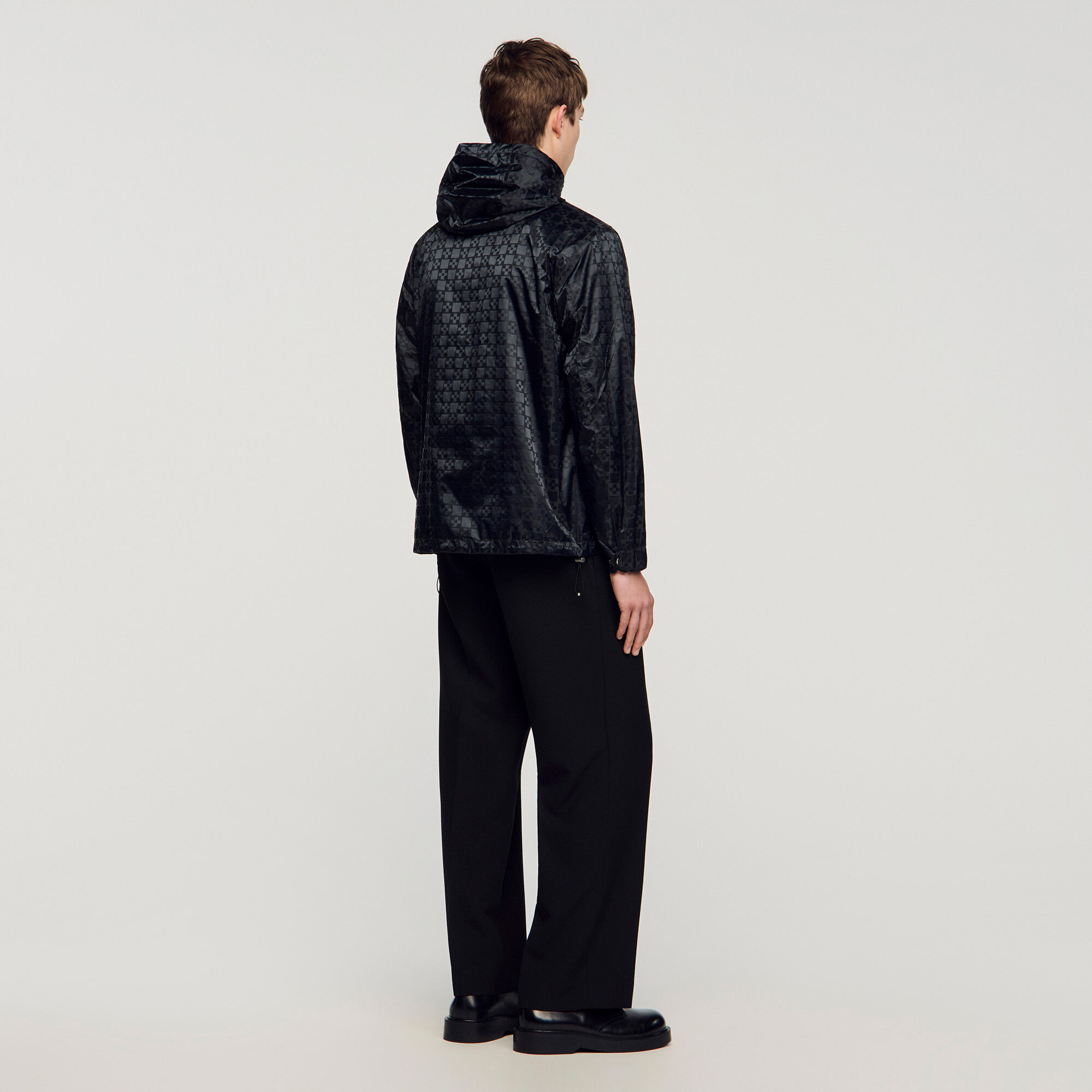 Square Cross nylon jacket