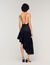 Asymmetrical ruffled dress
