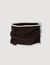 Ribbed knit neck warmer Ribbed knit neck warmer