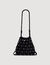 Studded net mesh bag