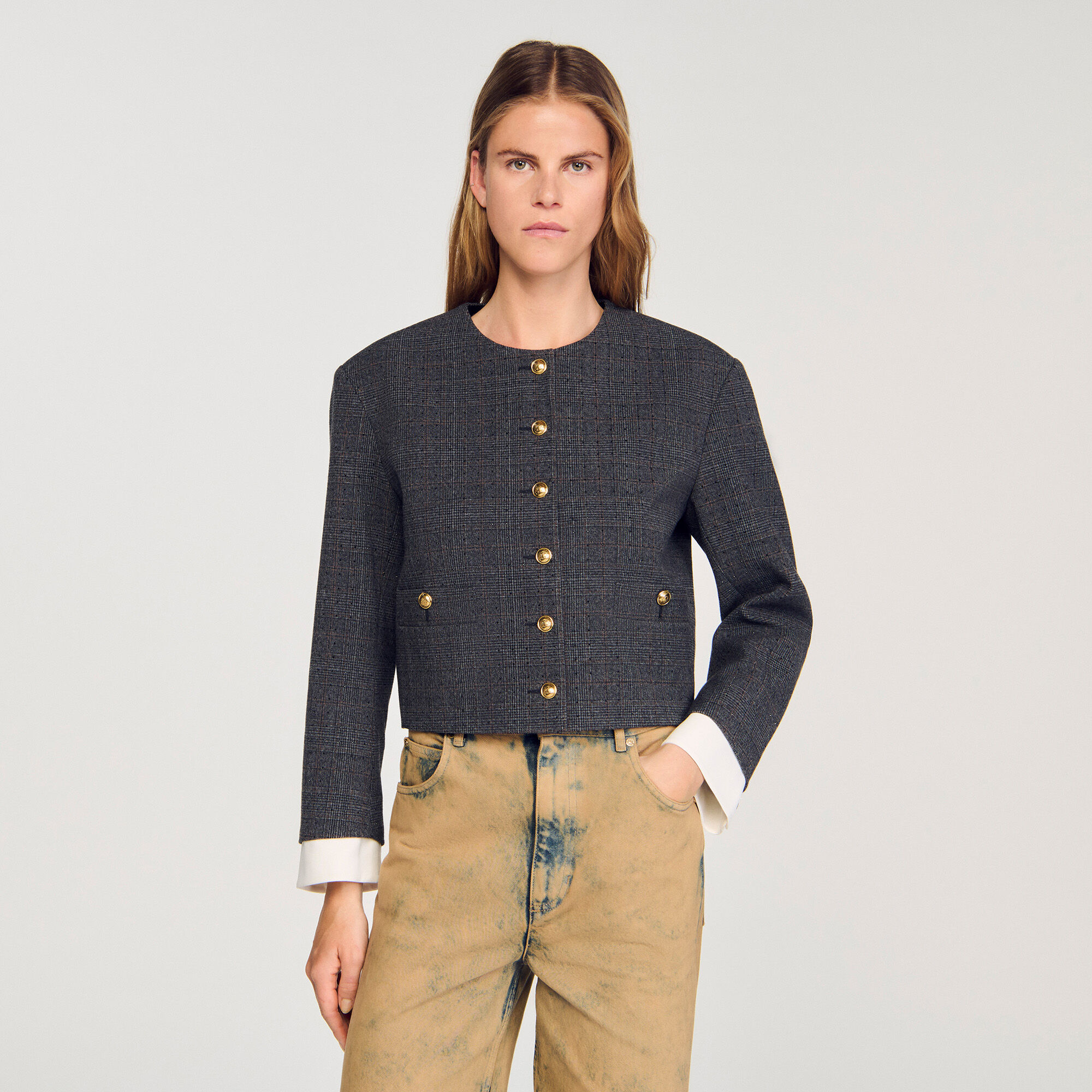 Rhinestone tailored jacket Rhinestone tailored jacket