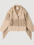 Fringed suede jacket