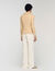 Zip cardigan with standing collar