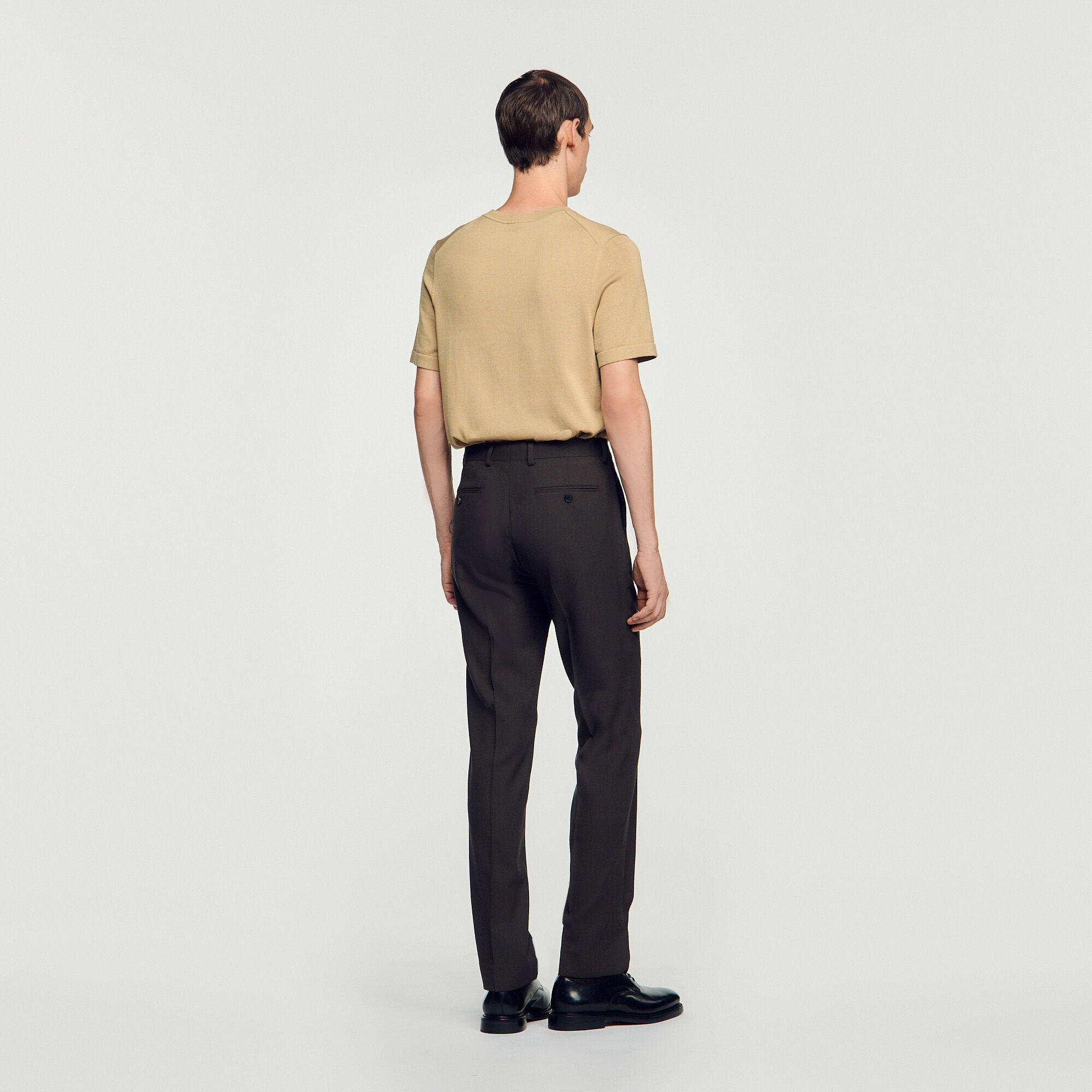 Wool suit trousers - Men | Sandro Paris