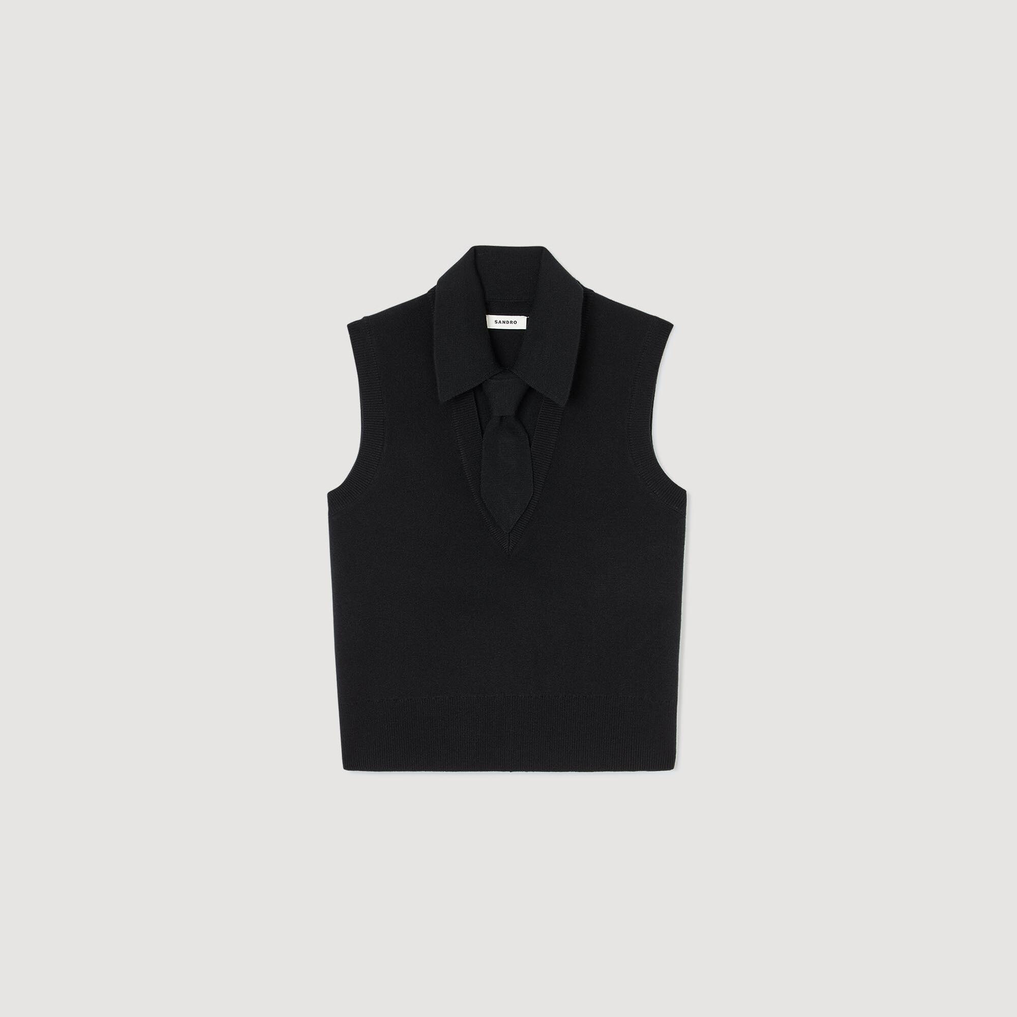 Tie-neck jumper Tie-neck jumper