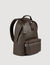 Coated canvas backpack