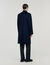 Double-breasted wool coat