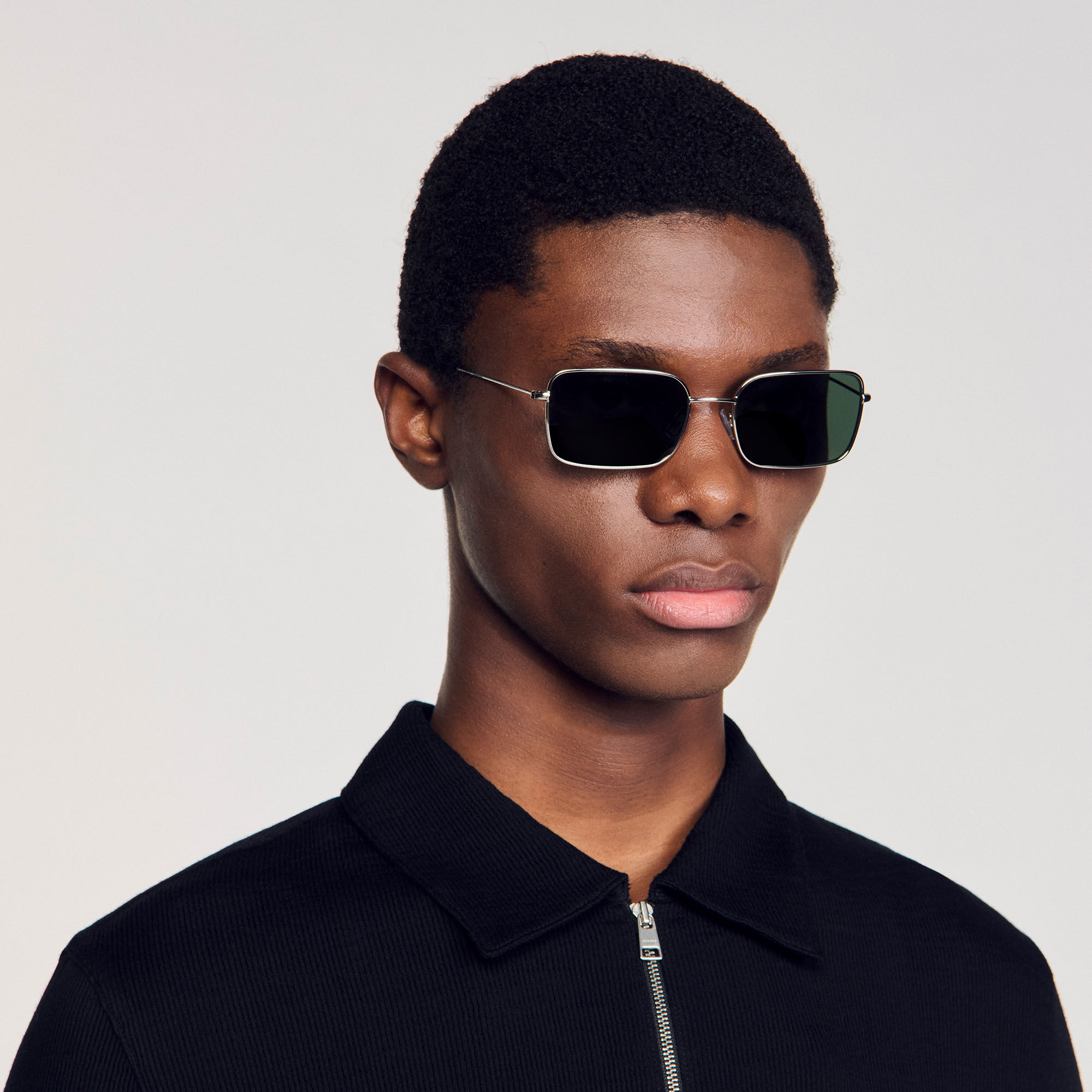 Rectangular sunglasses