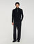 Wool jumper with zip collar Wool jumper with zip collar