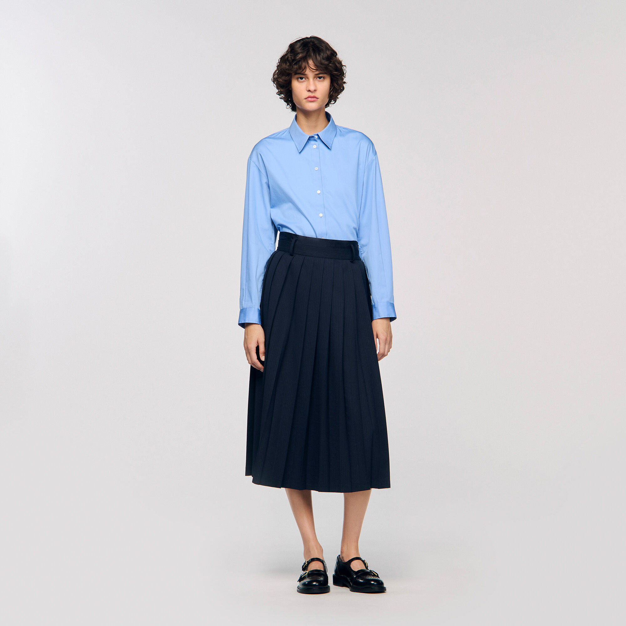 Long pleated skirt Long pleated skirt