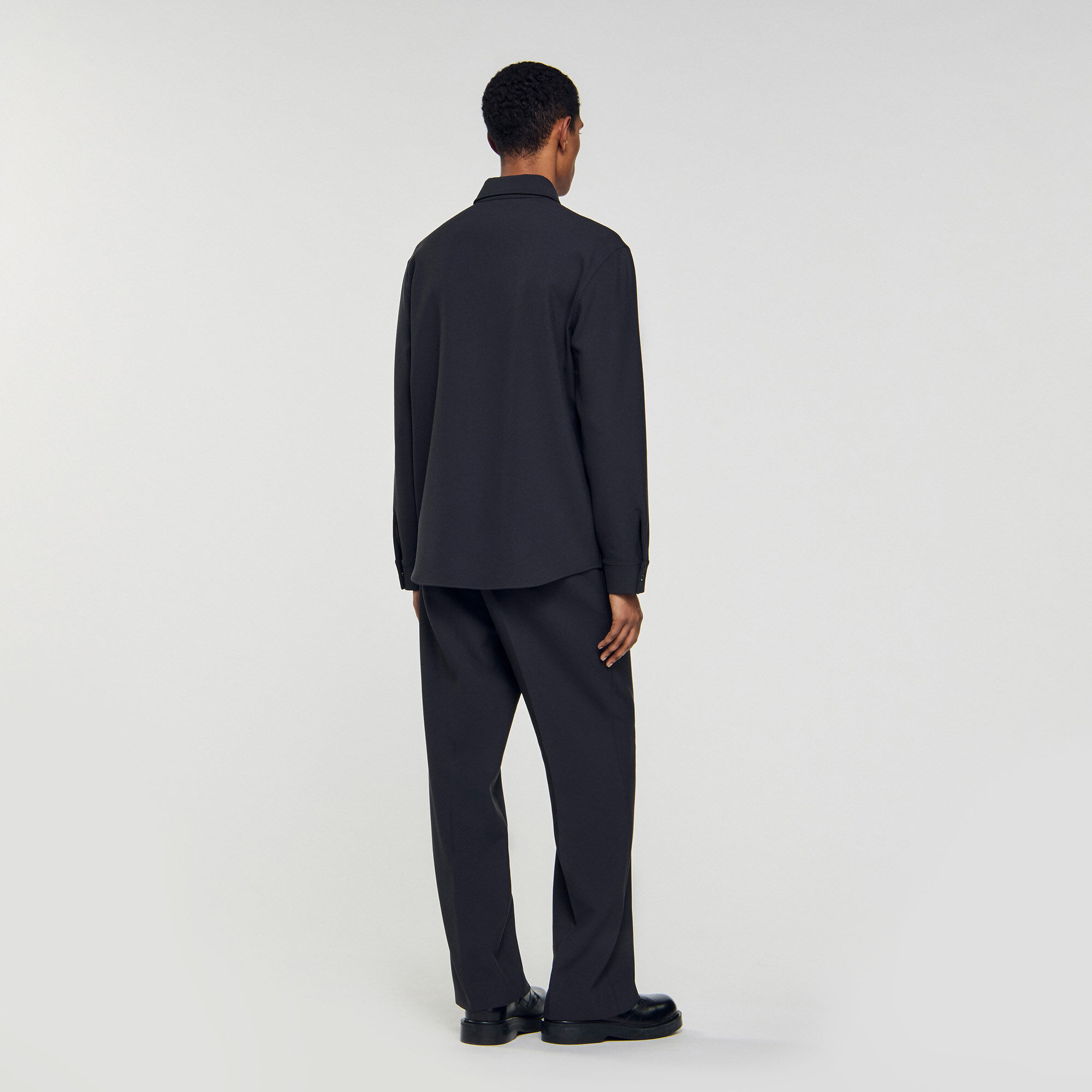 Long-sleeved jersey shirt