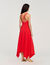 Asymmetric maxi dress