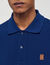 Polo shirt with leather logo Polo shirt with leather logo