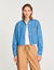 Denim cropped shirt