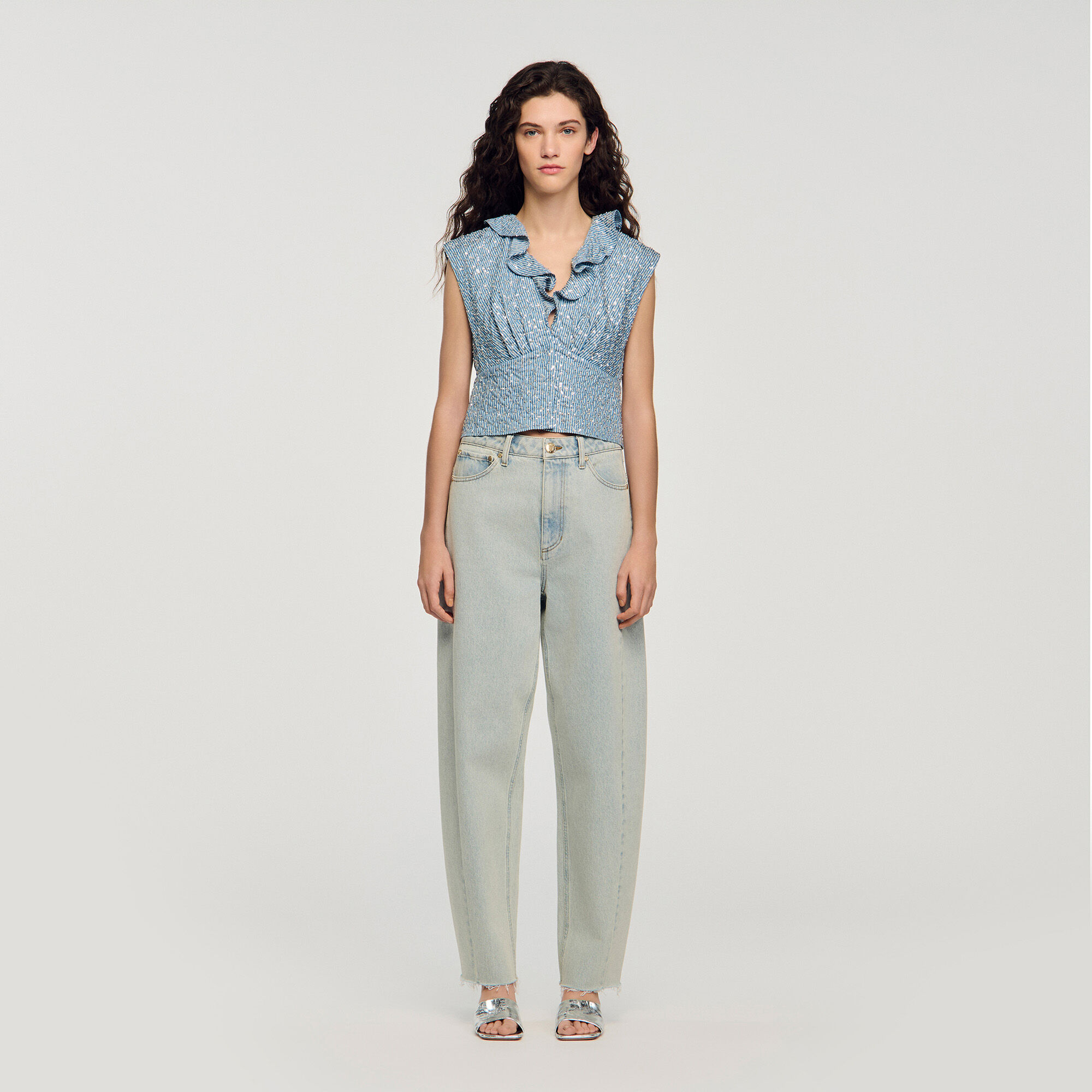 Sequin top