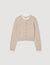 Cardigan with contrast collar Cardigan with contrast collar