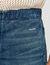 Elasticated denim shorts Elasticated denim shorts