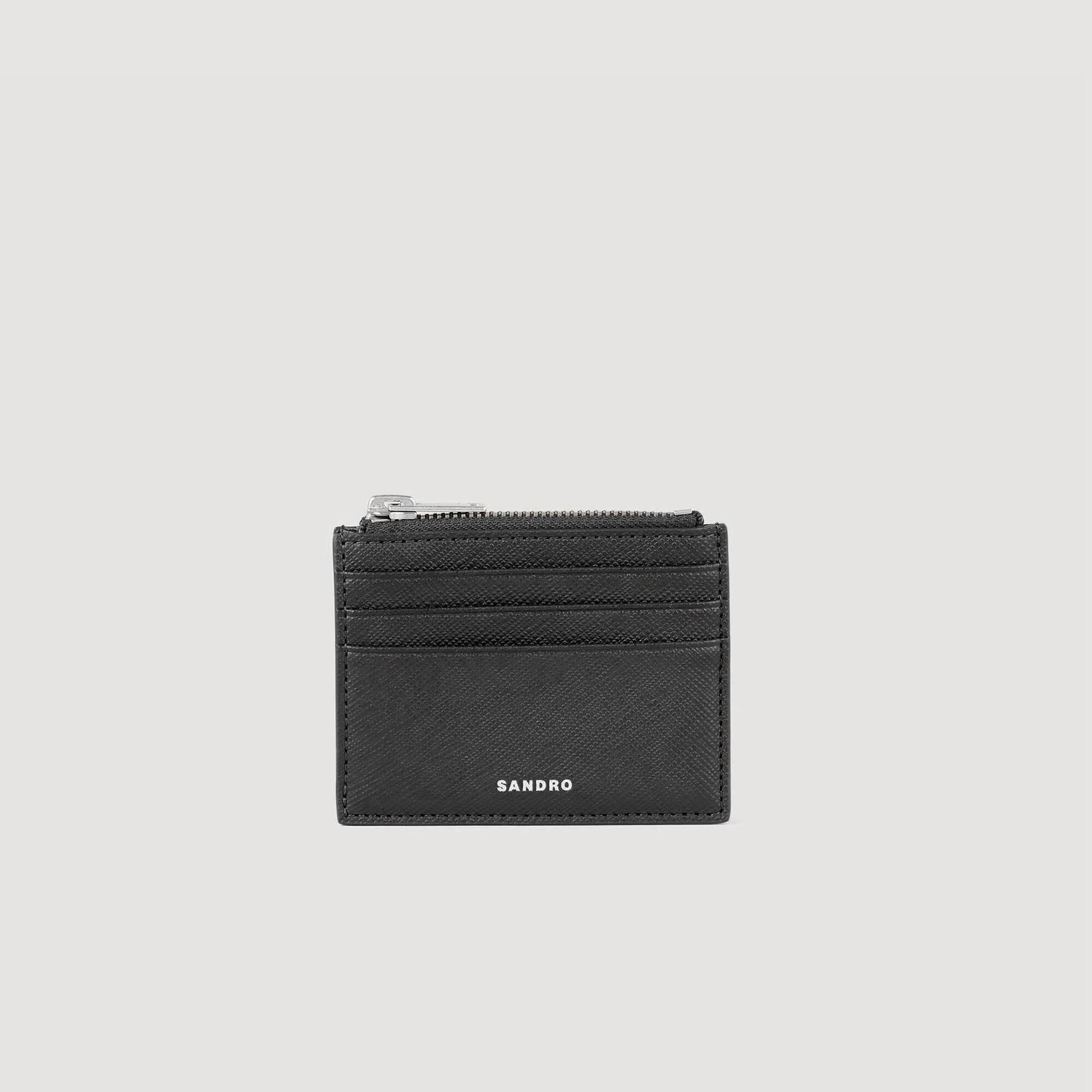 Reconstituted leather cardholder