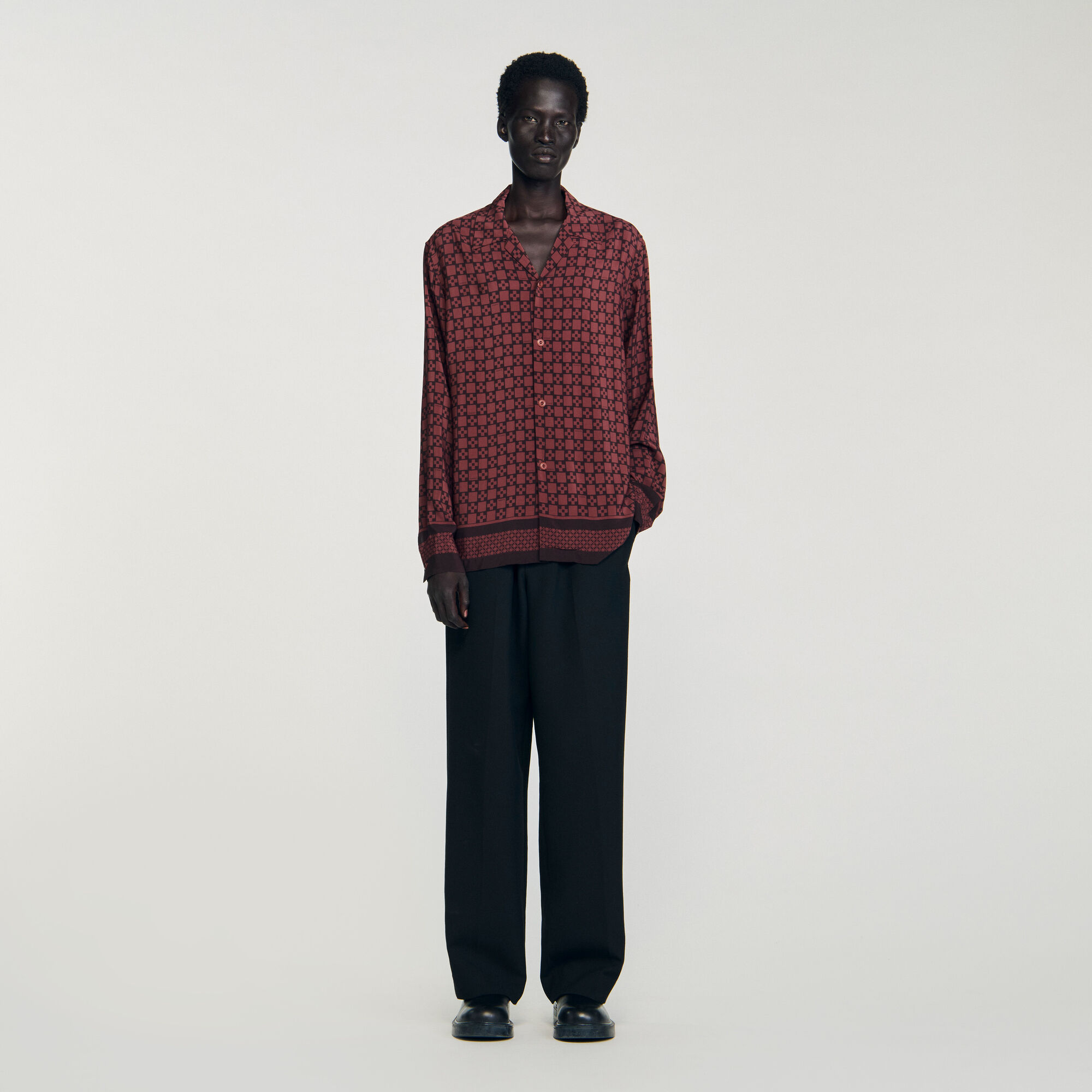 Printed loose-fit shirt Printed loose-fit shirt