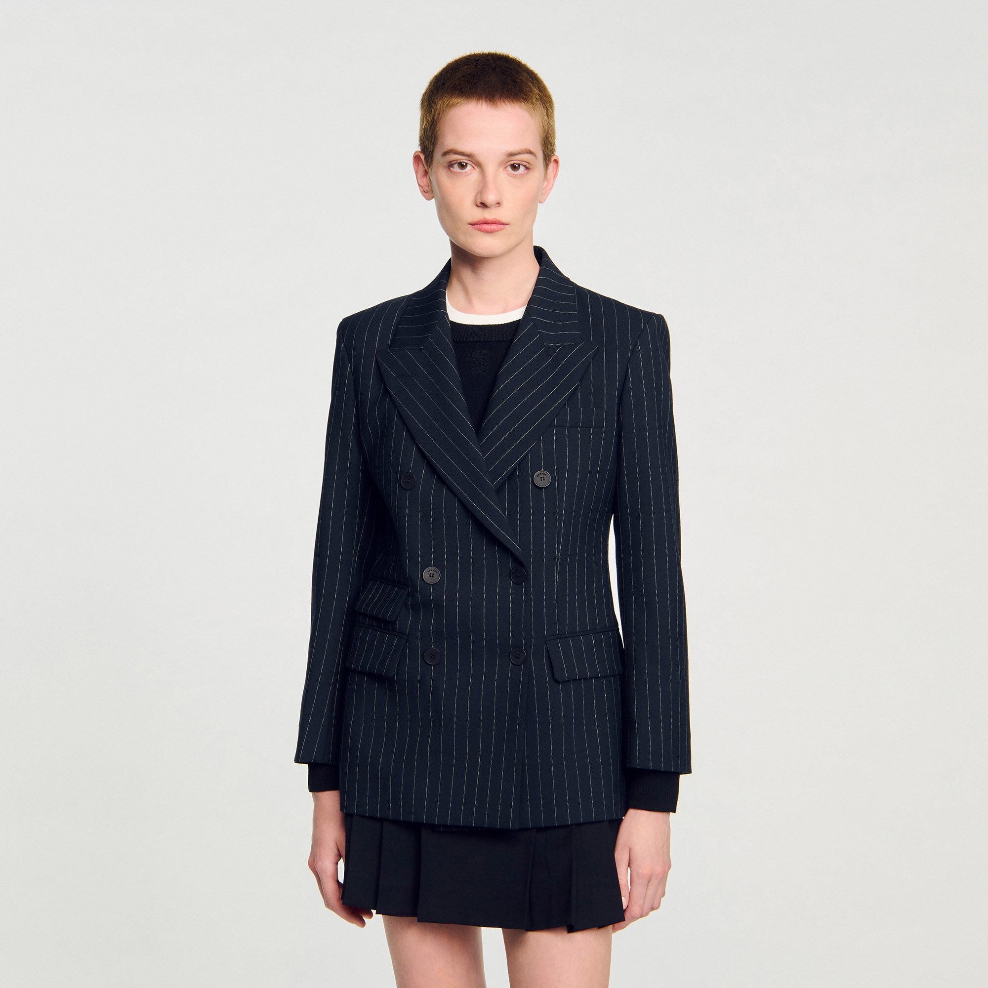 Striped suit jacket Striped suit jacket