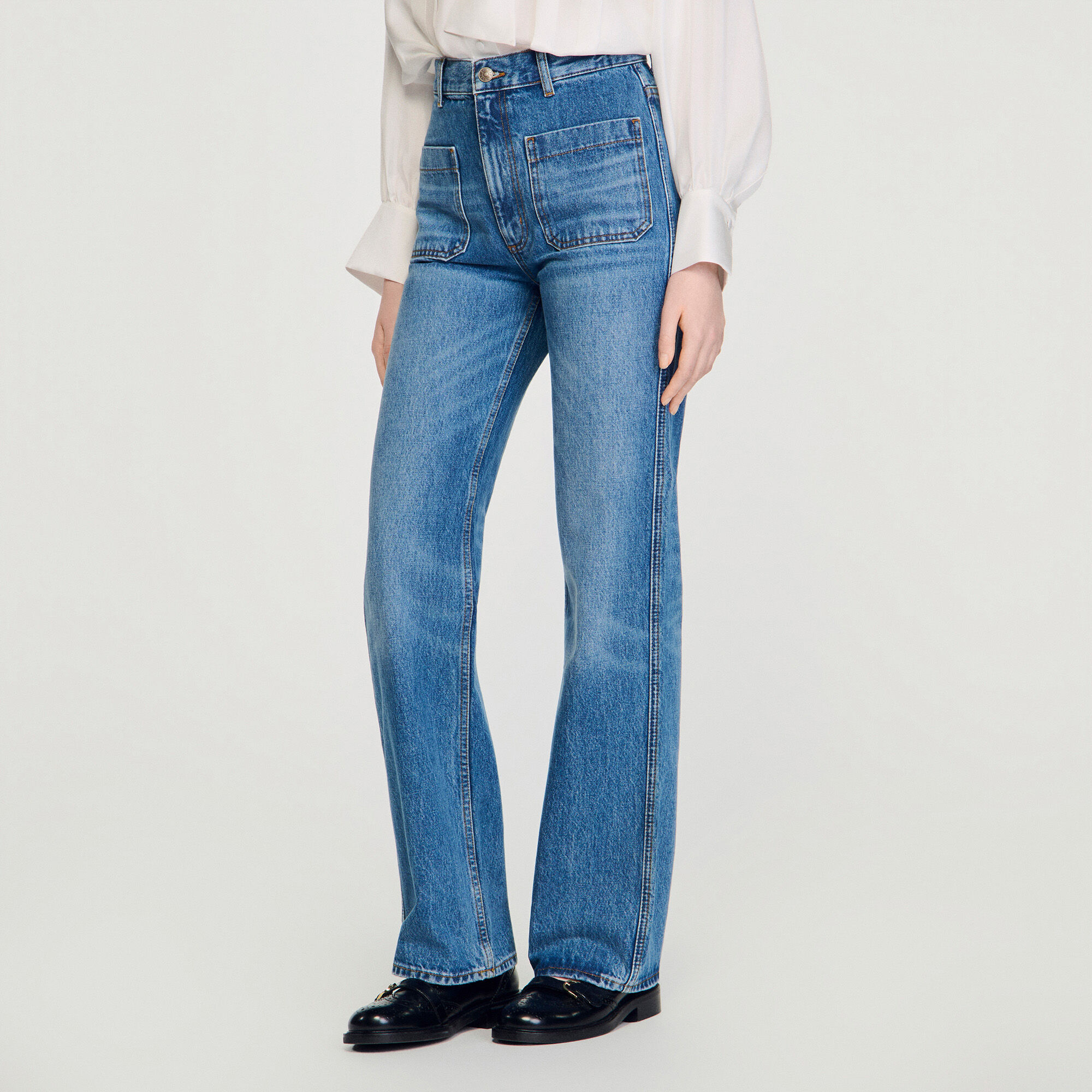 Faded jeans