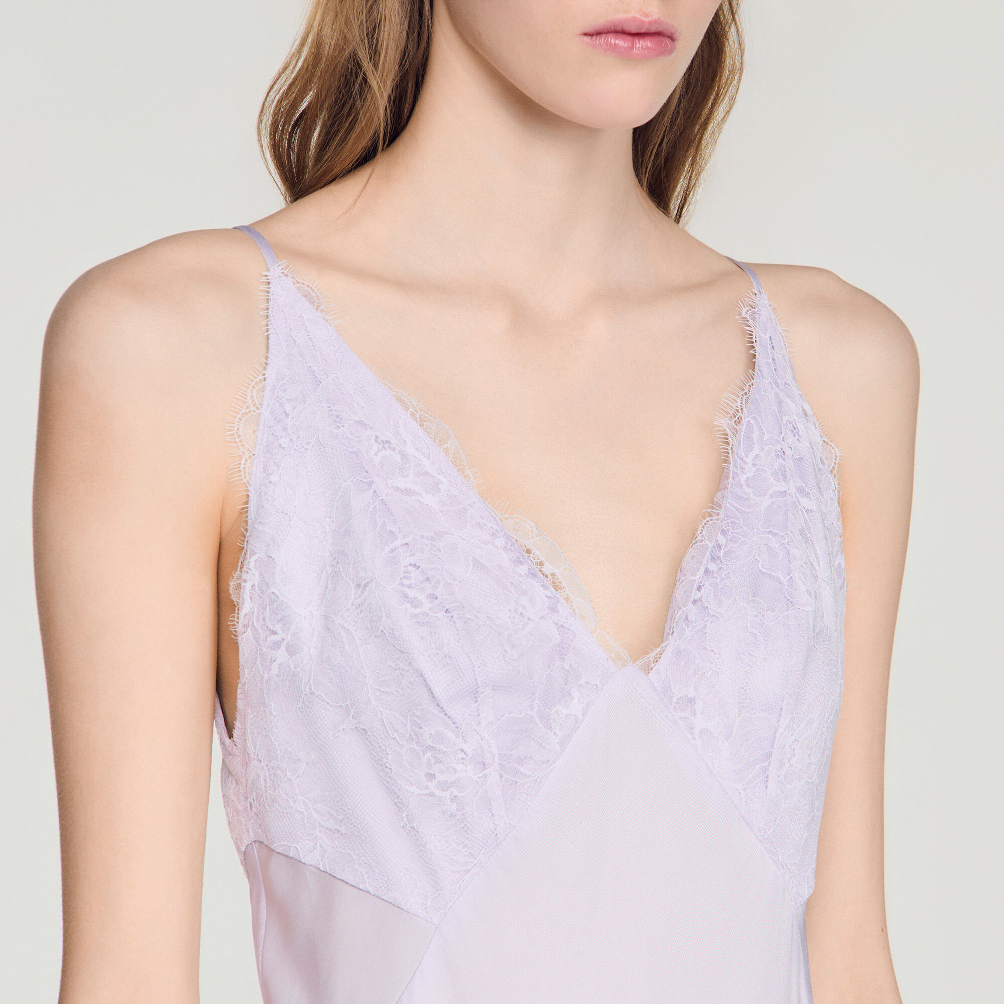 Lace maxi dress