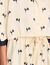 Cropped floral embroidered shirt