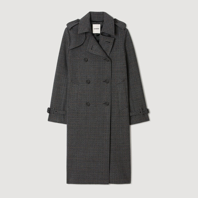 Rhinestone trench coat Rhinestone trench coat