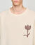 Wool jumper with flower detail Wool jumper with flower detail