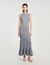Knit maxi dress with studs Knit maxi dress with studs