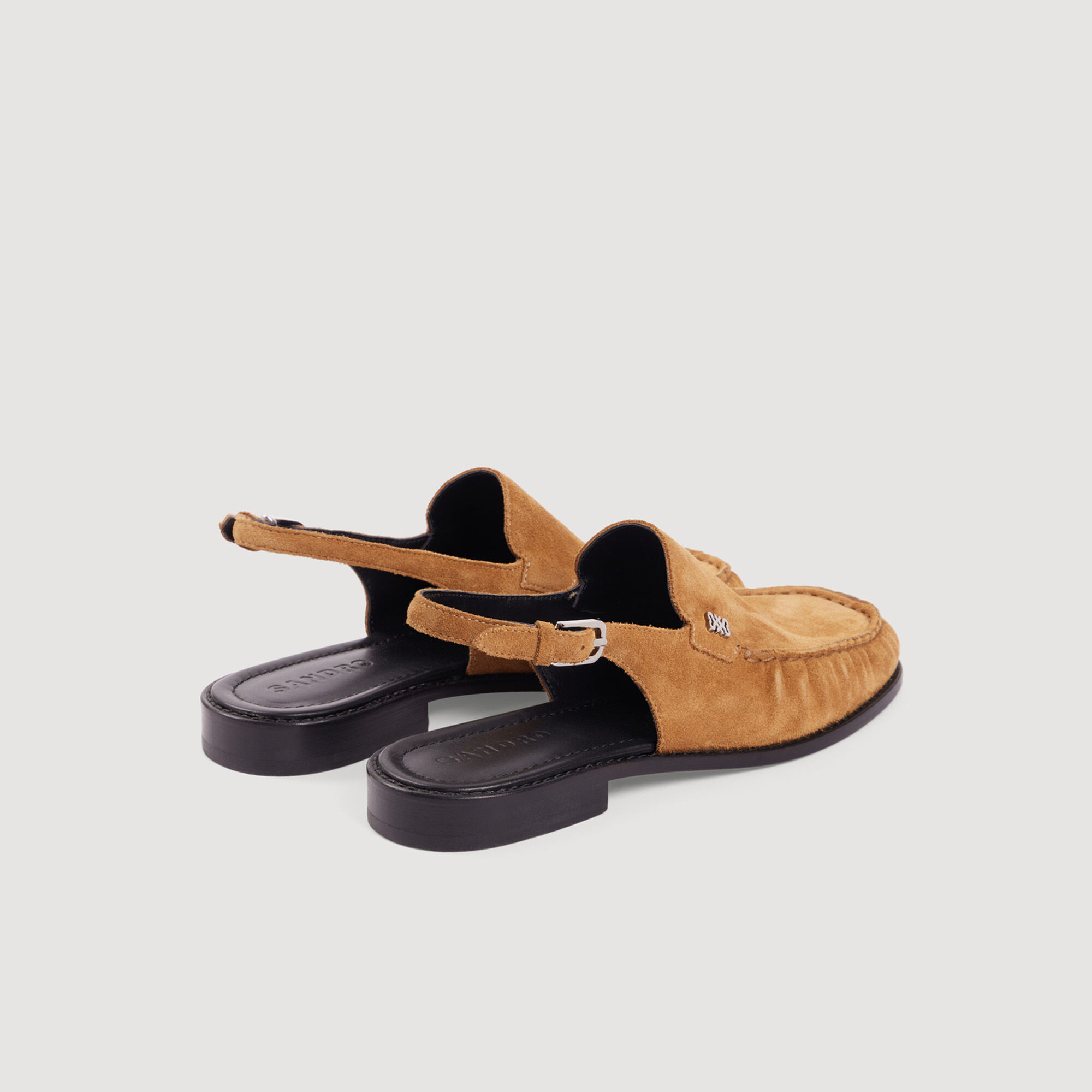 Suede loafers