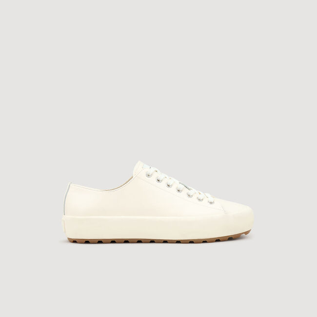 Low-top split leather trainers Low-top split leather trainers