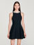 Short dress with pearl collar Short dress with pearl collar