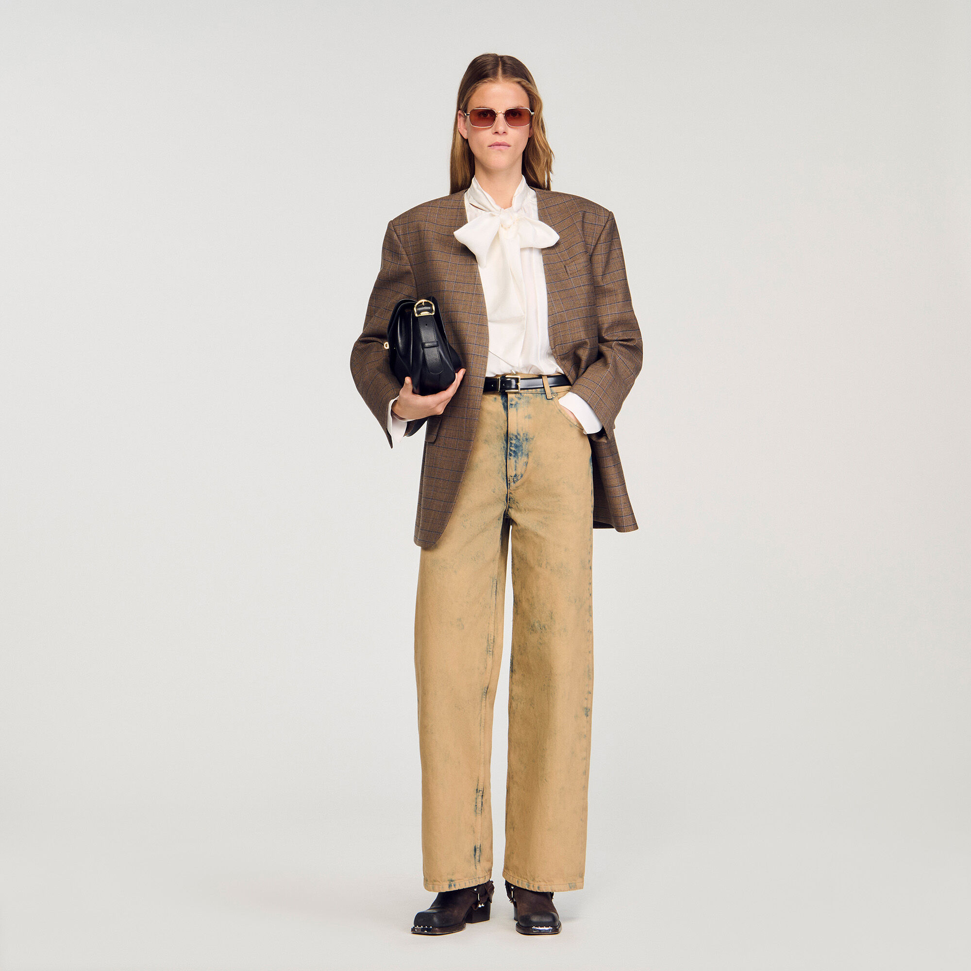Faded wide-leg jeans Faded wide-leg jeans