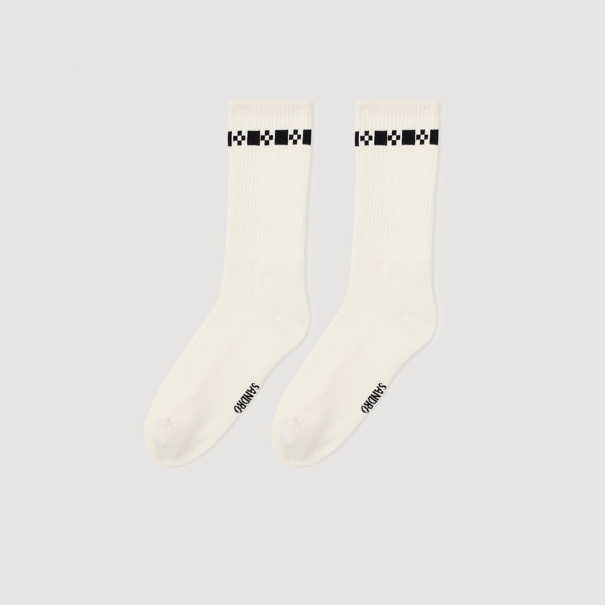 Embroidered socks