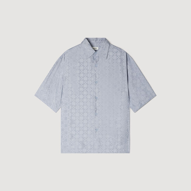 Square Cross loose-fit shirt