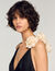 Asymmetrical ruffled dress
