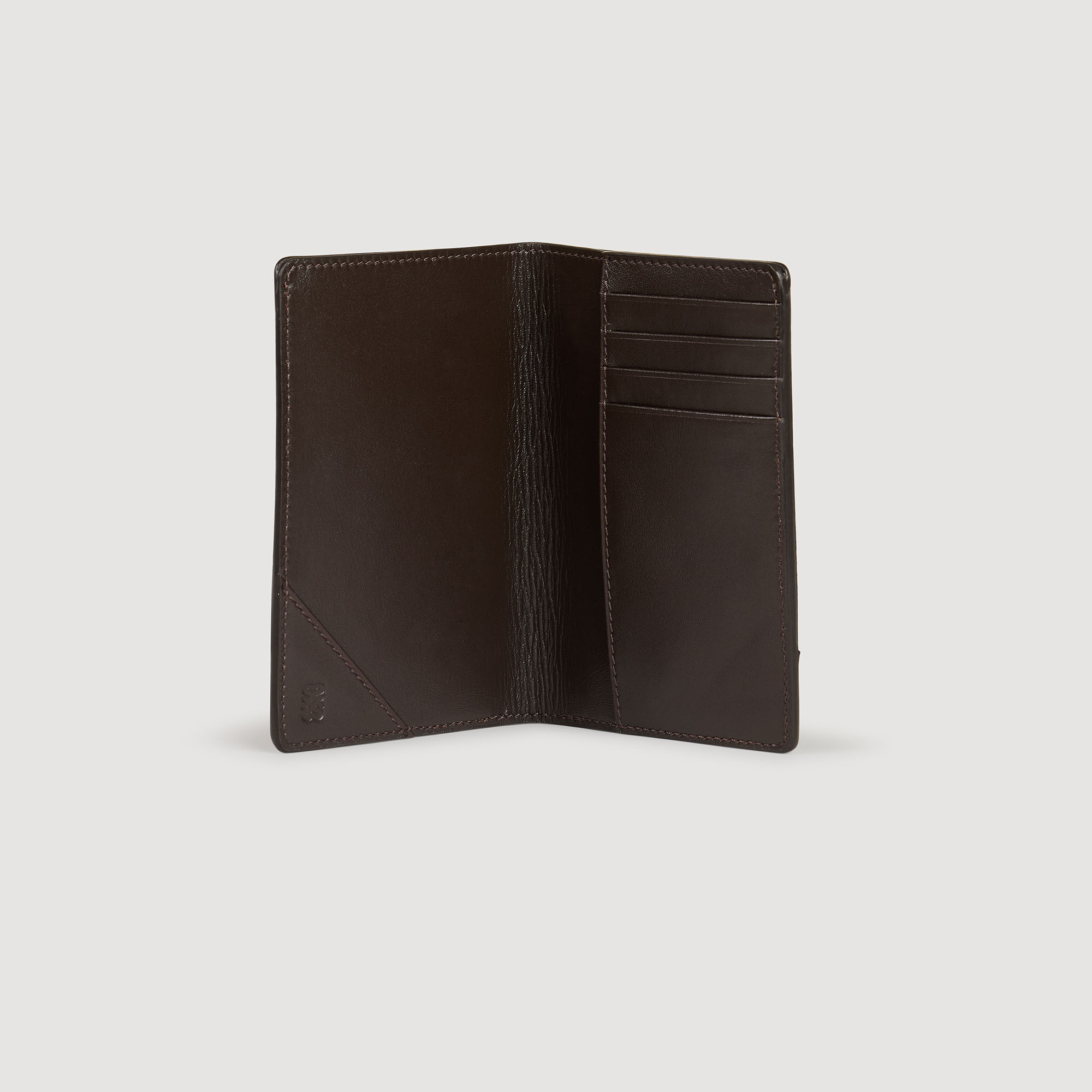 Leather and suede passport case Leather and suede passport case