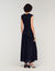 Draped maxi dress