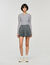 Wool layered effect jumper Wool layered effect jumper