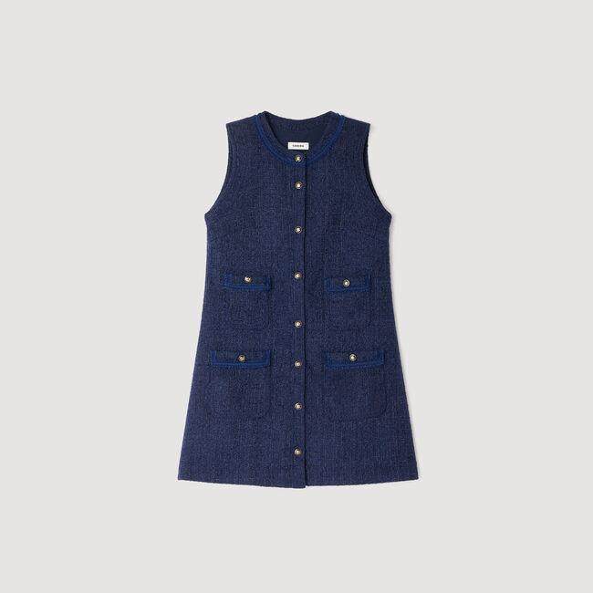 Short tweed dress