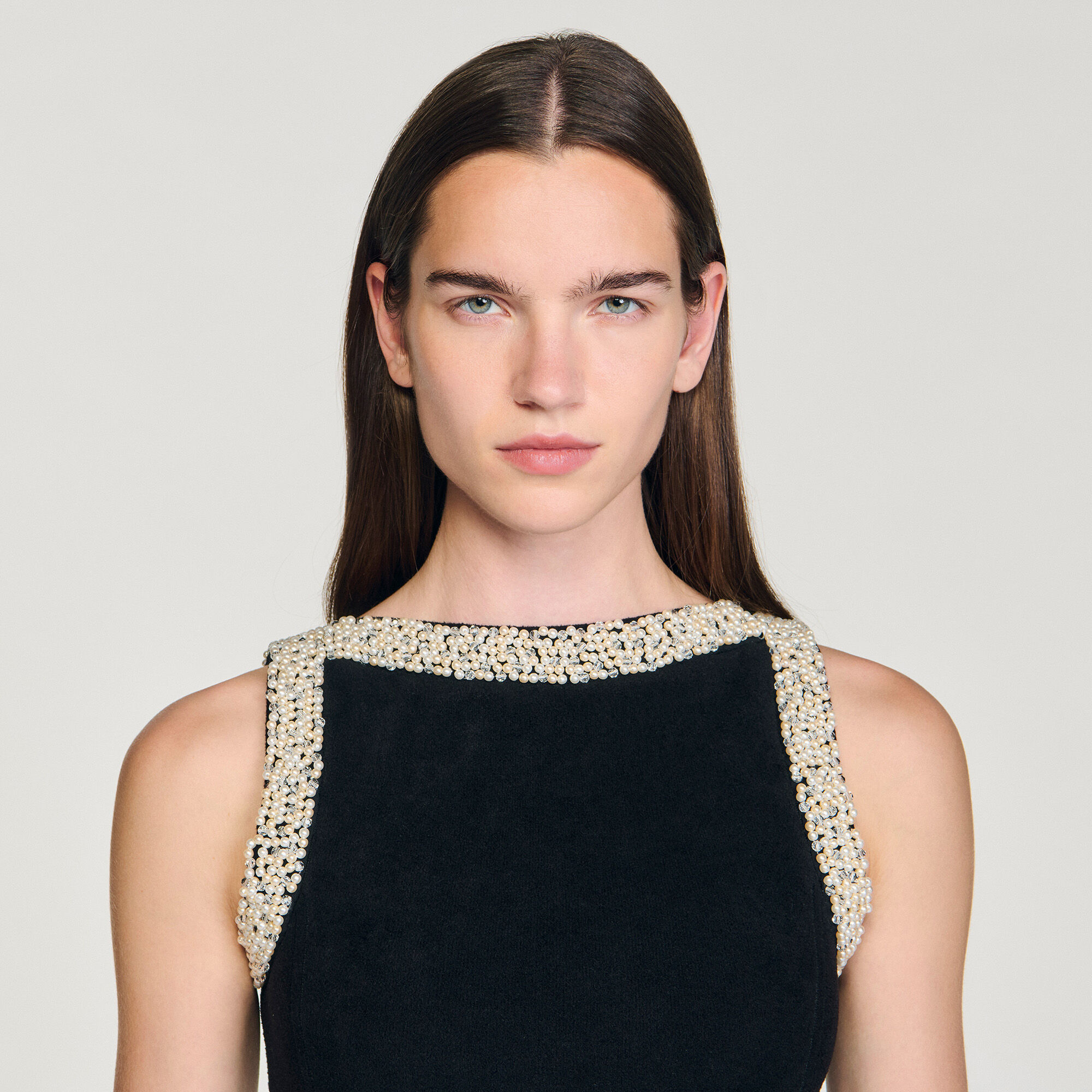 Short beaded dress Short beaded dress