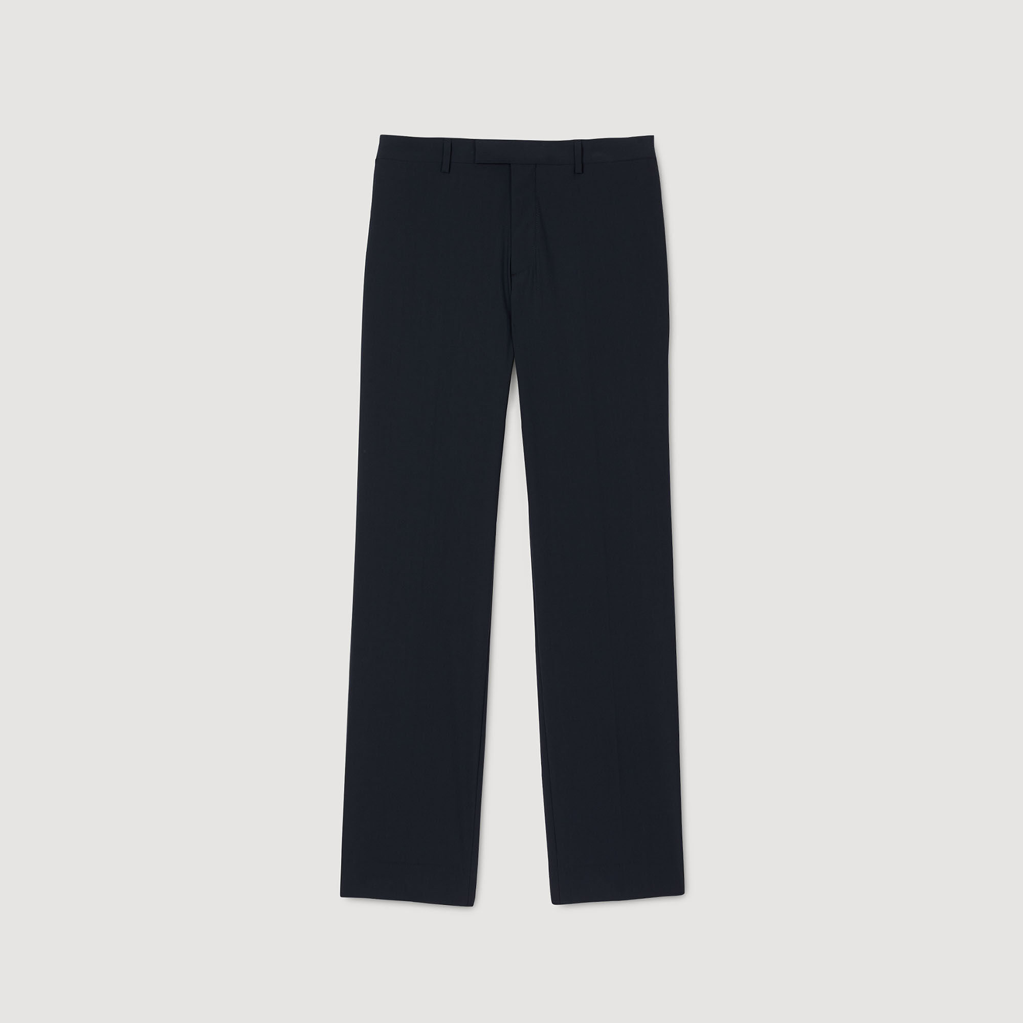 Wool suit trousers