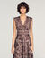 Bandana-print maxi dress