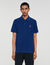 Polo shirt with leather logo Polo shirt with leather logo