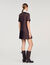 Printed satin-effect short dress Printed satin-effect short dress
