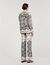 Patterned silk shirt